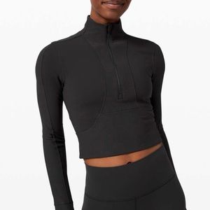 Lululemon Take it in Stride 1/2 Zip, size 6